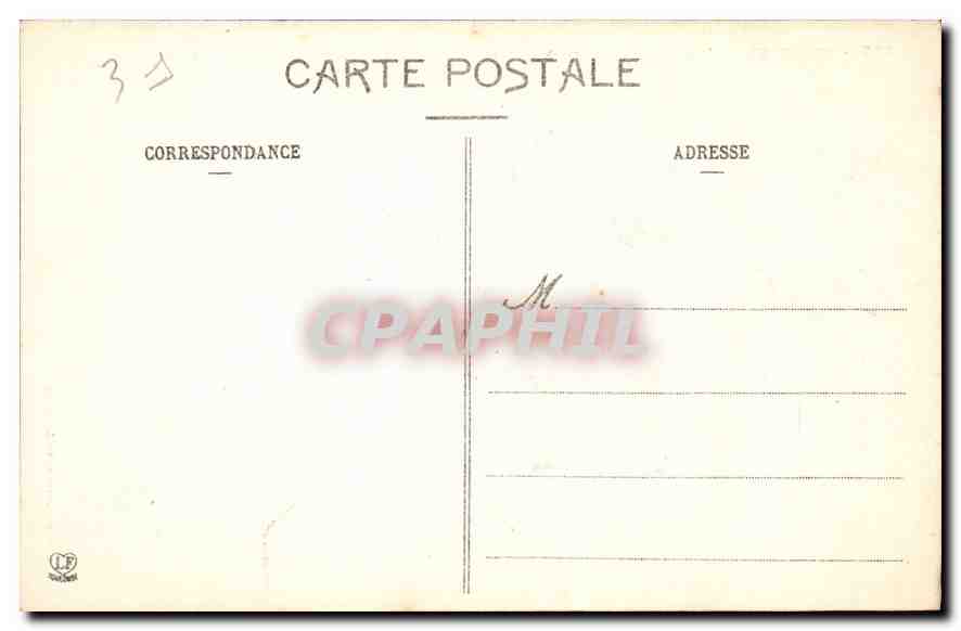 CPA Toulouse l'Hotel D'Azzisat  — Rückseite
