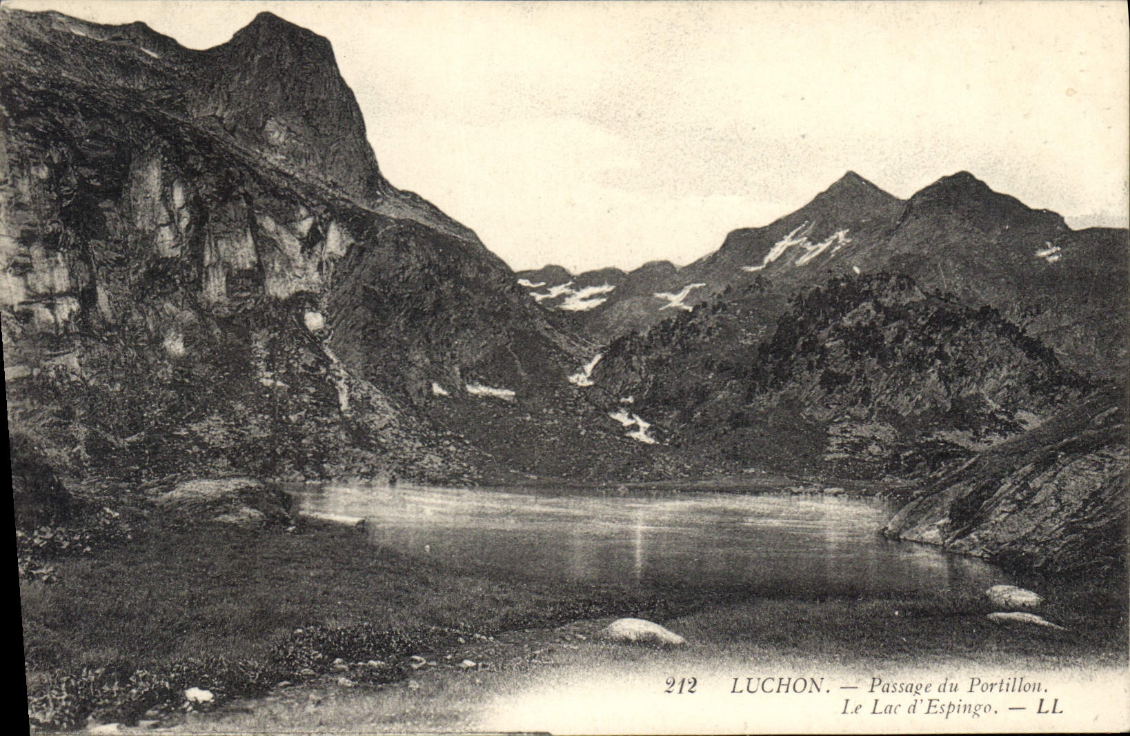 Luchon — Passage du Portillon — Lac d'Espingo — LL