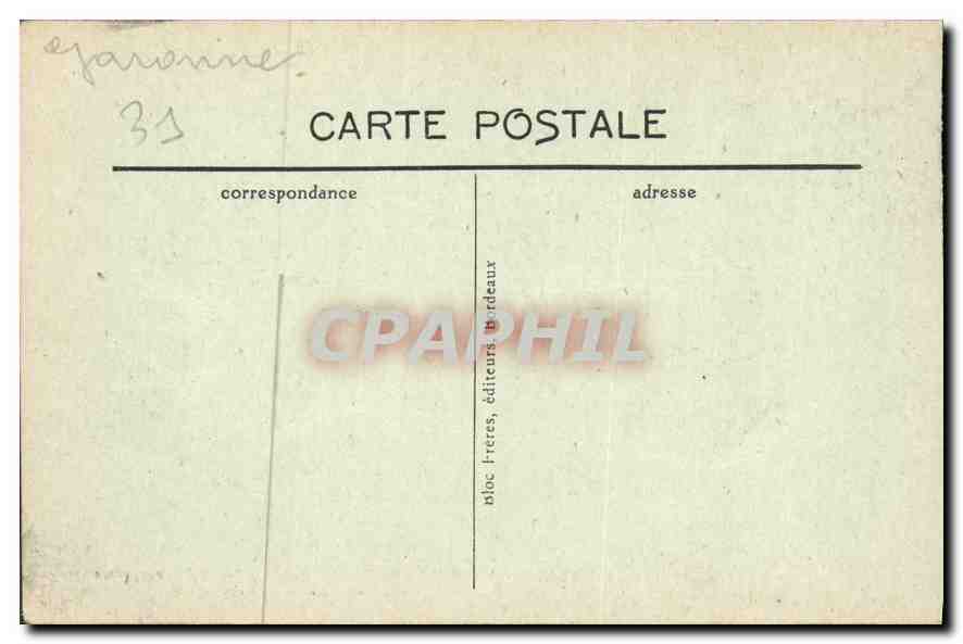 Luchon-Superbagnères — Le Chemin de Fer de Superbagnères, Ravin et tournant du Mail Soulán - BR - 3906 — Rückseite