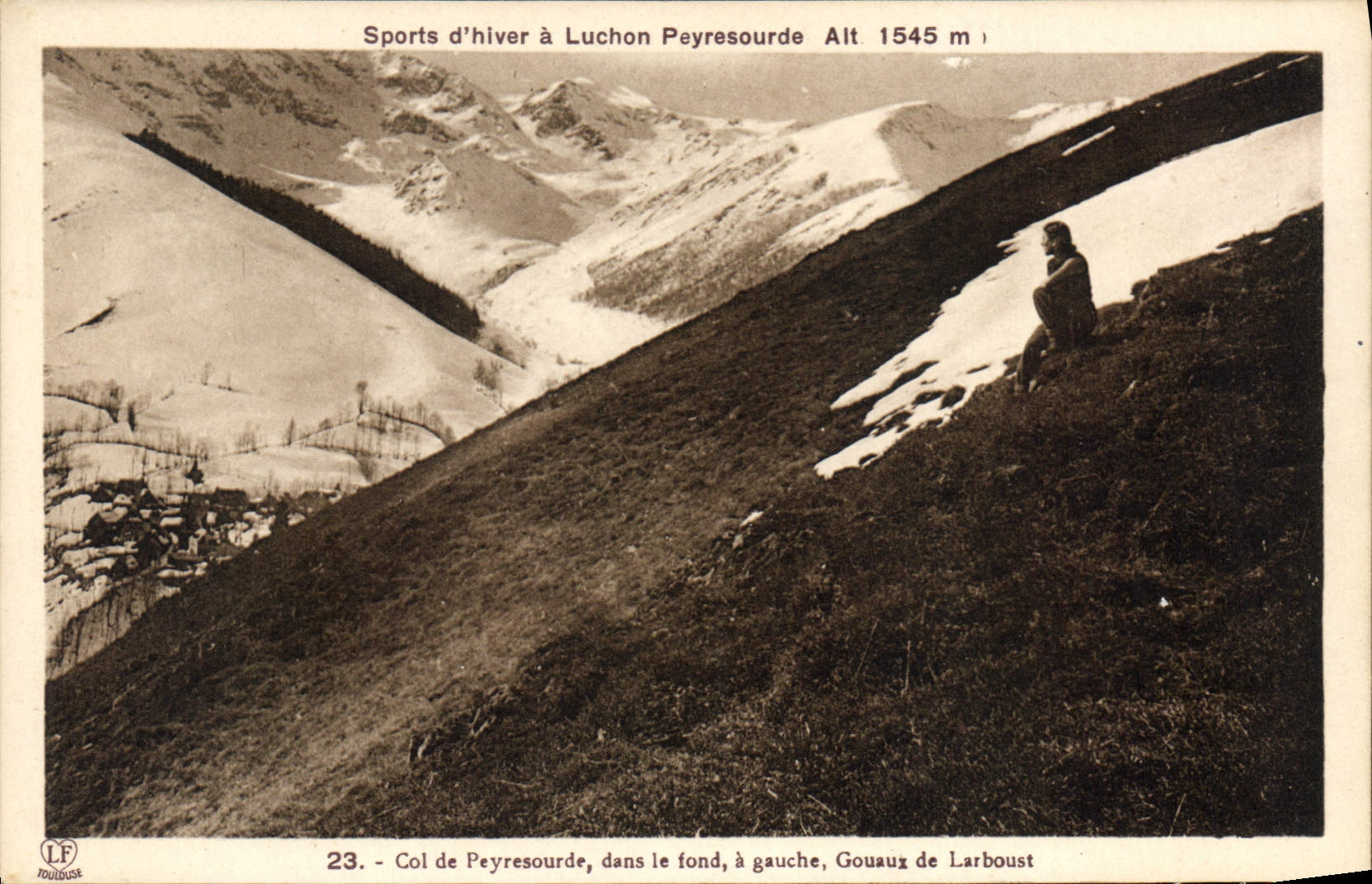 Sports d'hiver à Luchon Peyresourde — Col de Peyresourde, Gouaux de Larboust — Édition Toulouse