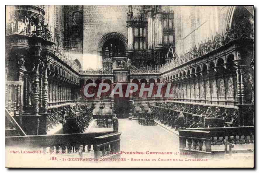 CPA St Bertnard de Comminges Ensemble du Choeur de la Cathedrale Orgue
