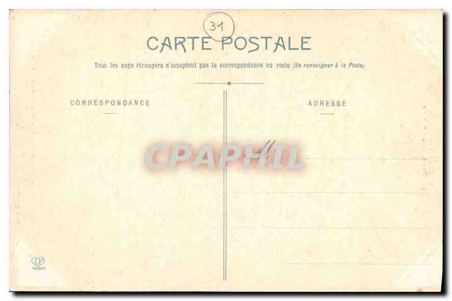 CPA St Bertrand de Comminges Mausolee de St Bertrand  — Rückseite