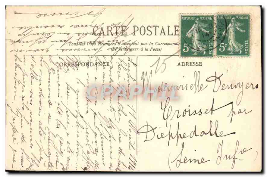 Luchon - Chute de la Pique - BR-1307 — Verso