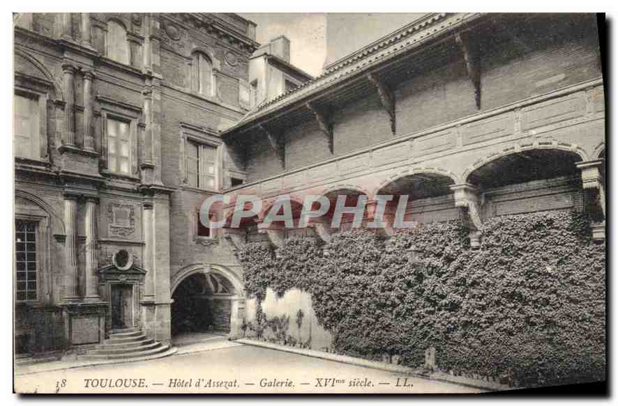 CPA Toulouse Hotel d'Assezat Galerie 