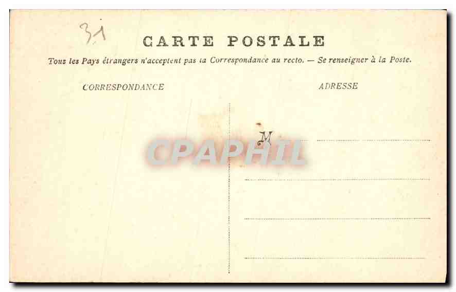 Luchon — Cloître de St-Bertrand — éditeur non identifié, n° de série 82 — Verso