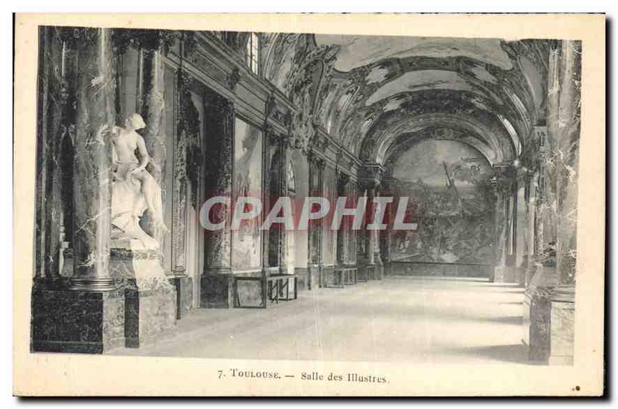 CPA Toulouse Salle des Illustres 