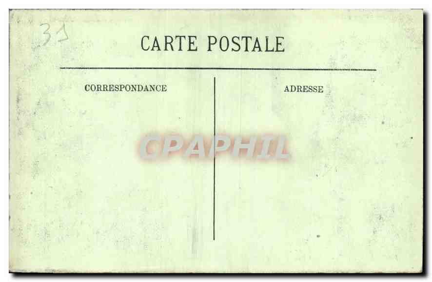 CPA Luchon La Chule de la Pique et le Port de Venasque  — Rückseite