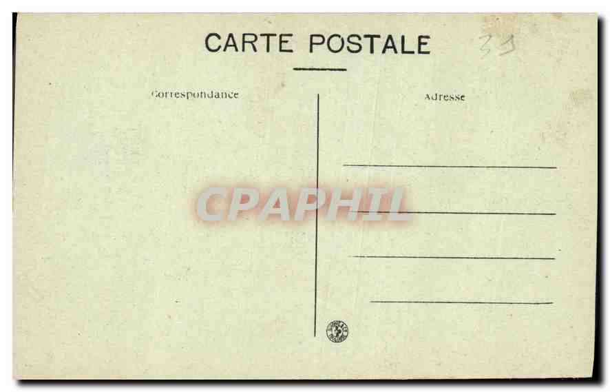 Toulouse — Portail de l'Hôtel de Felzins, rue de la Dalbade — Édition Clémence-Isaure, n° 136 — Rückseite
