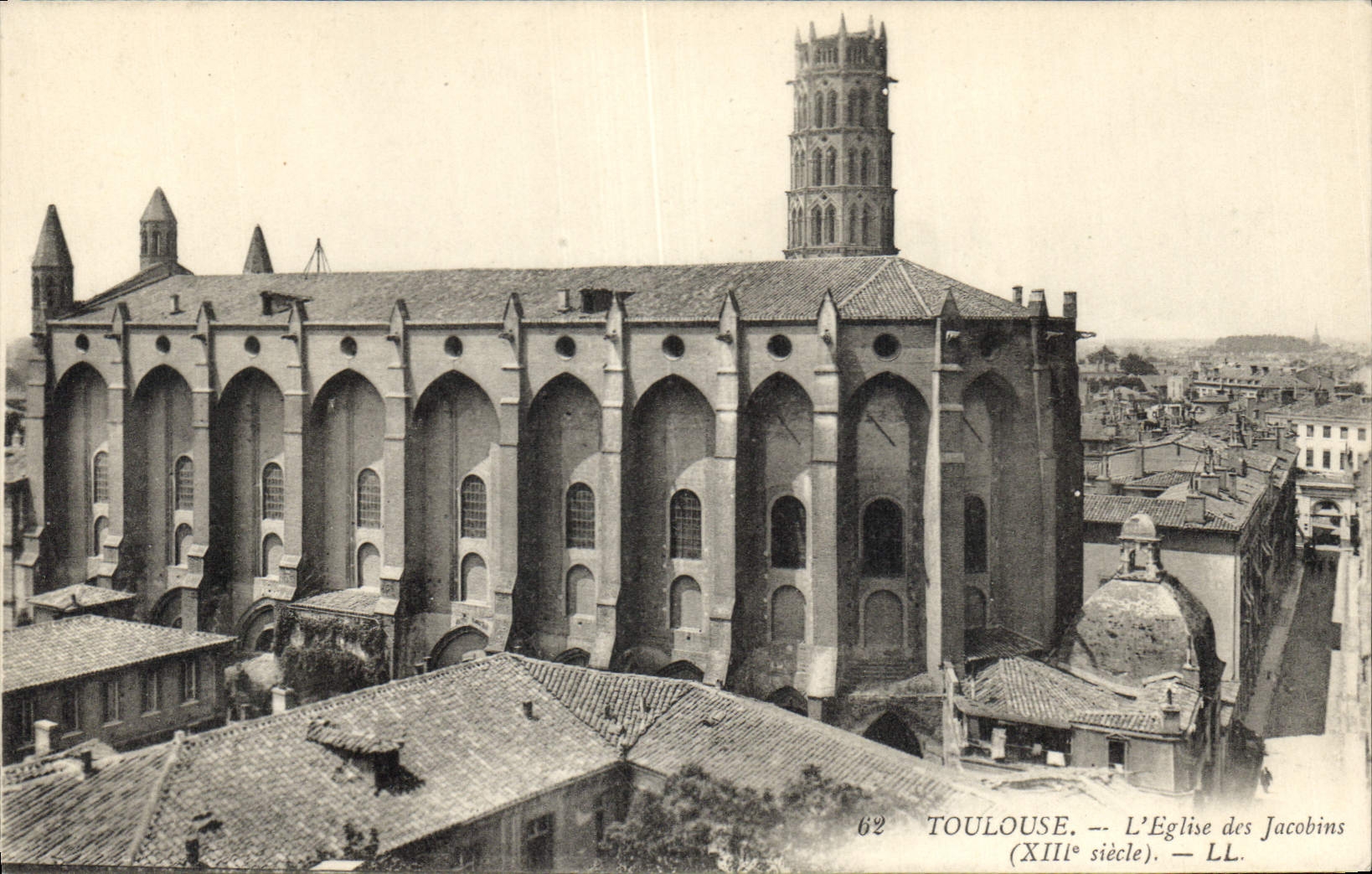 Toulouse — L'Église des Jacobins (XIIIe siècle) — LL