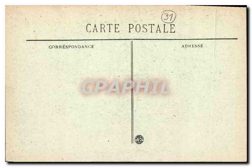 Toulouse — Le Capitole et les Jardins — BR - 4302 — Verso