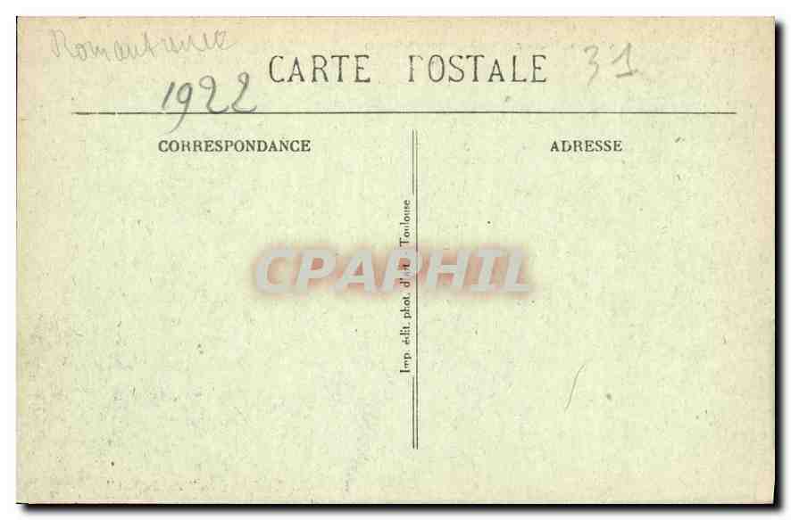 Toulouse — La Basilique Saint-Sernin — Édition des Grandi Magazines — Rückseite