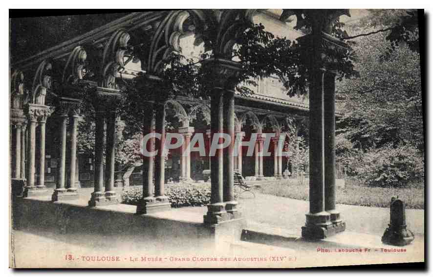 CPA Toulouse Le Musee Grand Cloitre des Augustins 