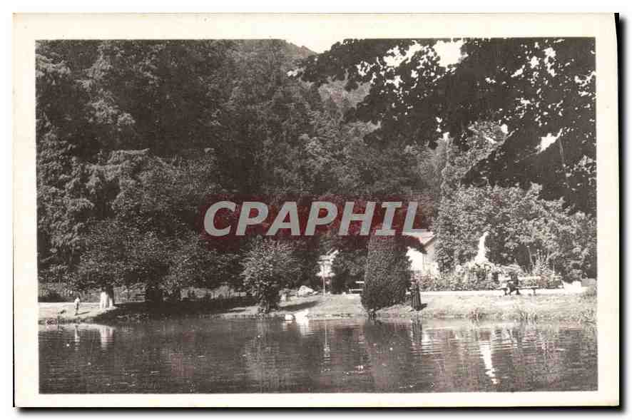 CPA Luchon Pare de l'Establissement Thermal 