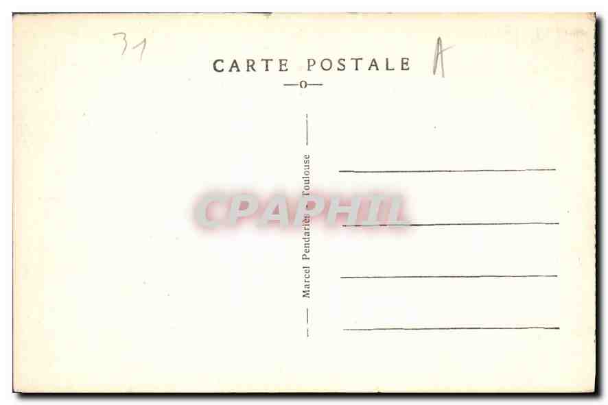 CPA Toulouse Vue Generale sur St Cryptien  — Rückseite