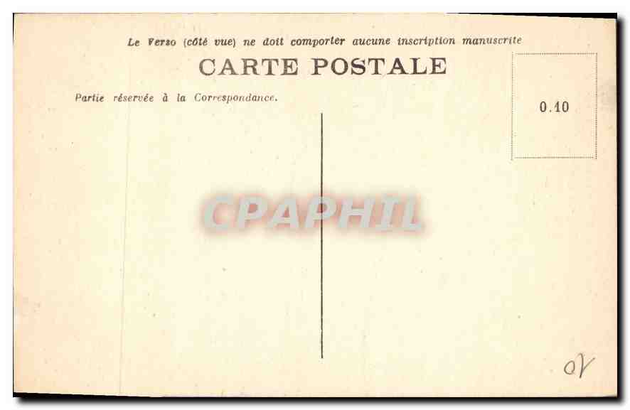 CPA Toulouse Eglise Basilique St Sernin  — Verso
