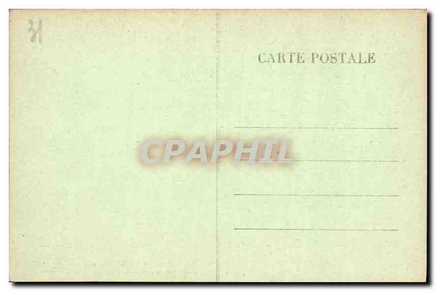 CPA St Bertnard de Comminges Bas Relief en marbre de Carrare  — Rückseite
