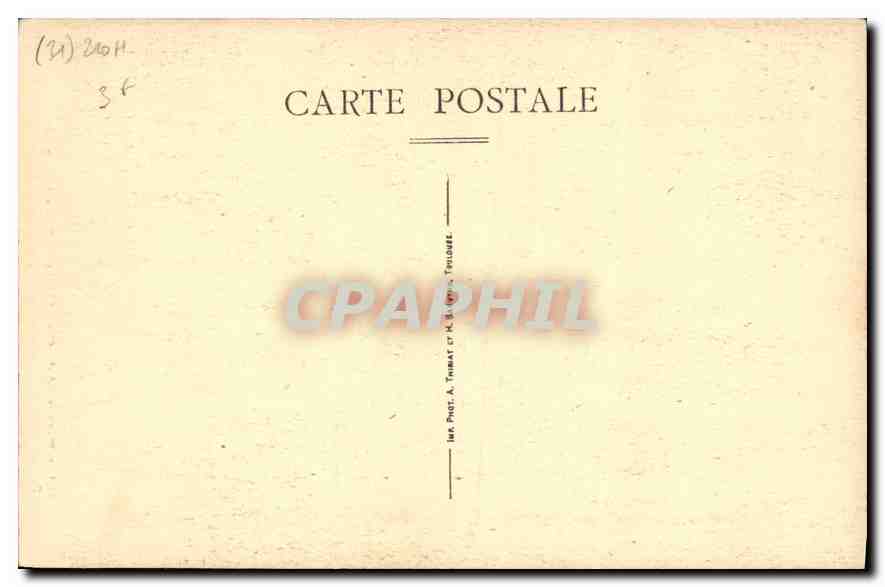CPA Saint Bertnard de Cominges  — Rückseite