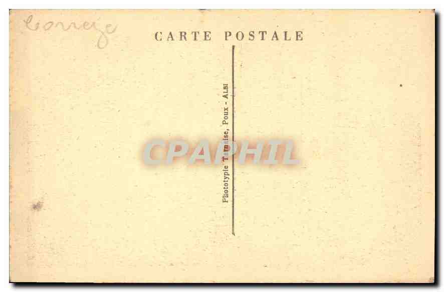 BORT-les-ORGUES — Les Orgues — LA CORRÈZE ILLUSTRÉE — Rückseite