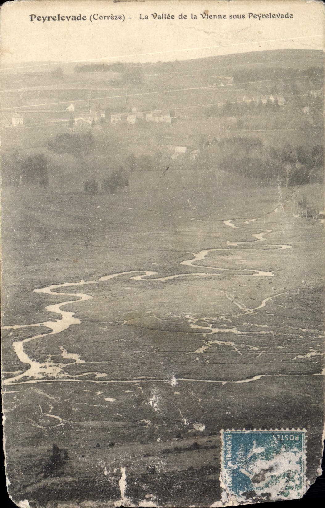 CPA Peyrelevade Correze La Vallee de la Vienne sous Peyrelevade 