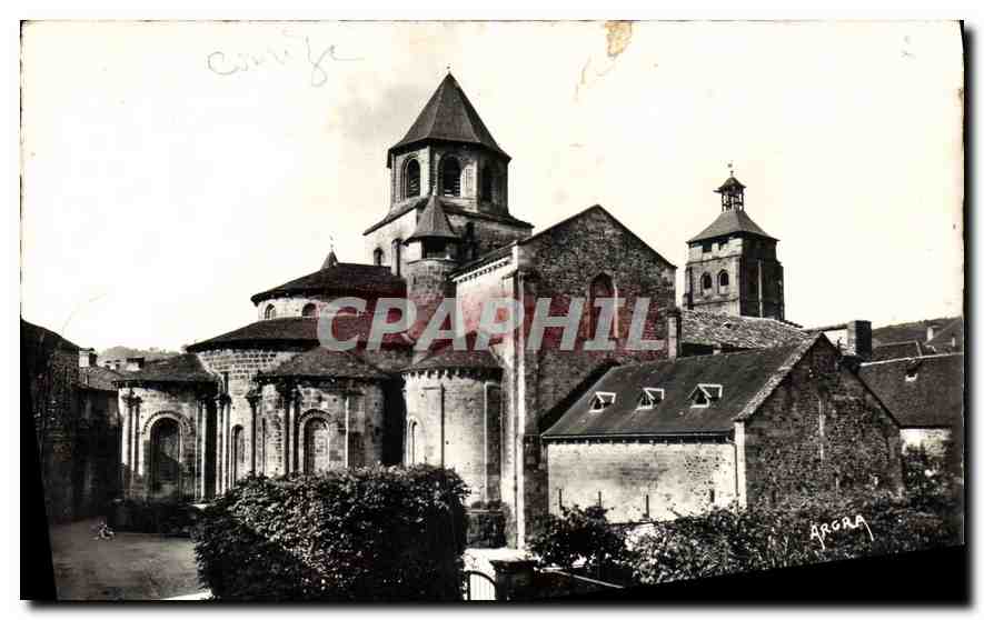 CPA L'Abside de L'Eglise Beaulieu sur Dordodgne