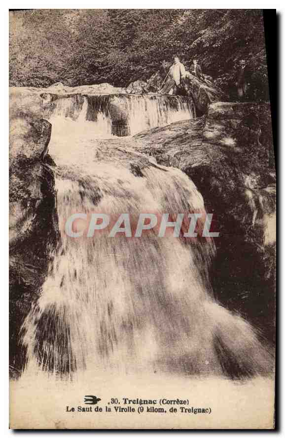 CPA Treignac Correze La Saut de la Virolle 