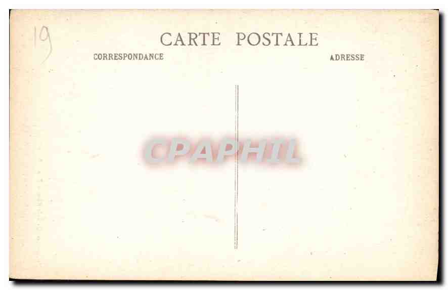 CPA Brive Eglise St Martin vue interieur  — Rückseite