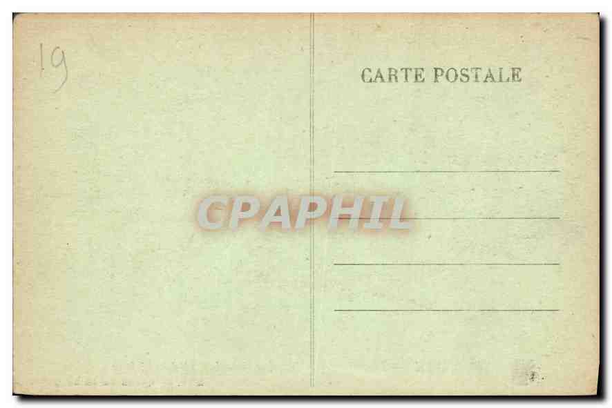 CPA Tulle Les Cloitres Une des Galeries cote Exterieur  — Rückseite