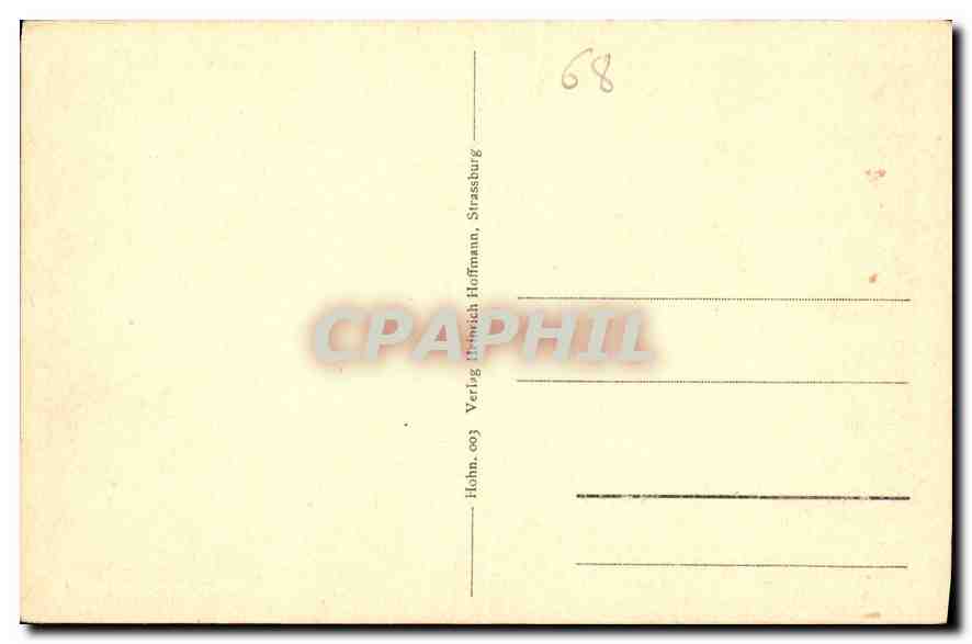 CPA Umgebung des Hohneck Schiessrotried  — Rückseite