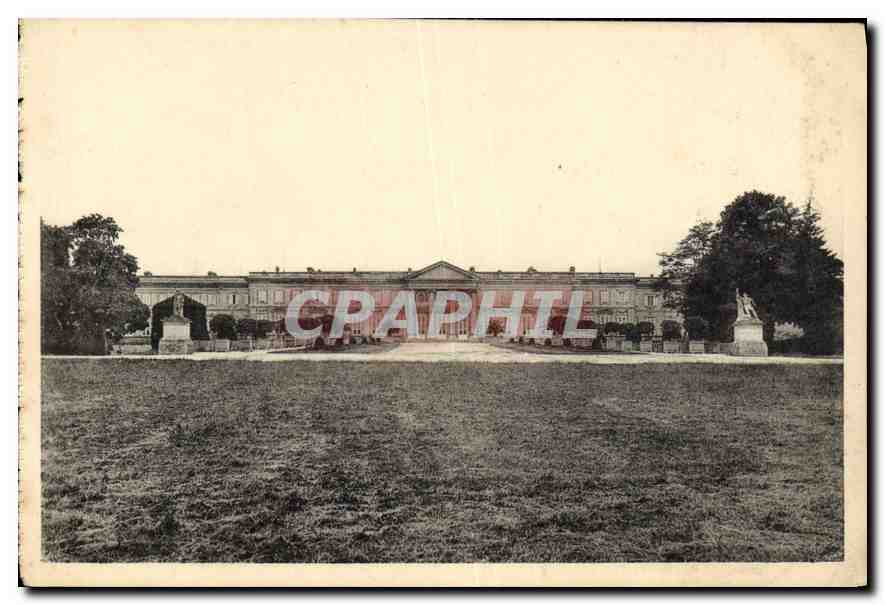 CPA Chateau de Compiegne Le Parc et le Chateau 