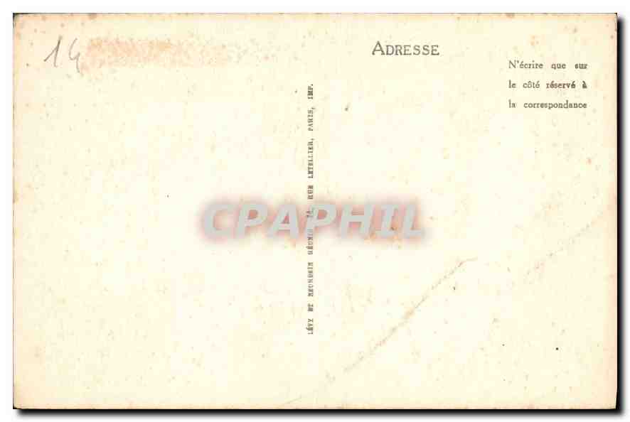 CPA Lisieux L'Abside de la Cathedrale St Pierre  — Rückseite