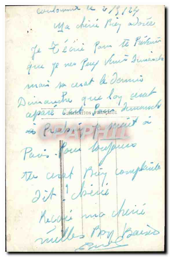 CPA Ideale Grandeur de tout homme la Femme Exalte nos desirs et commande a notre ame Femme — Verso