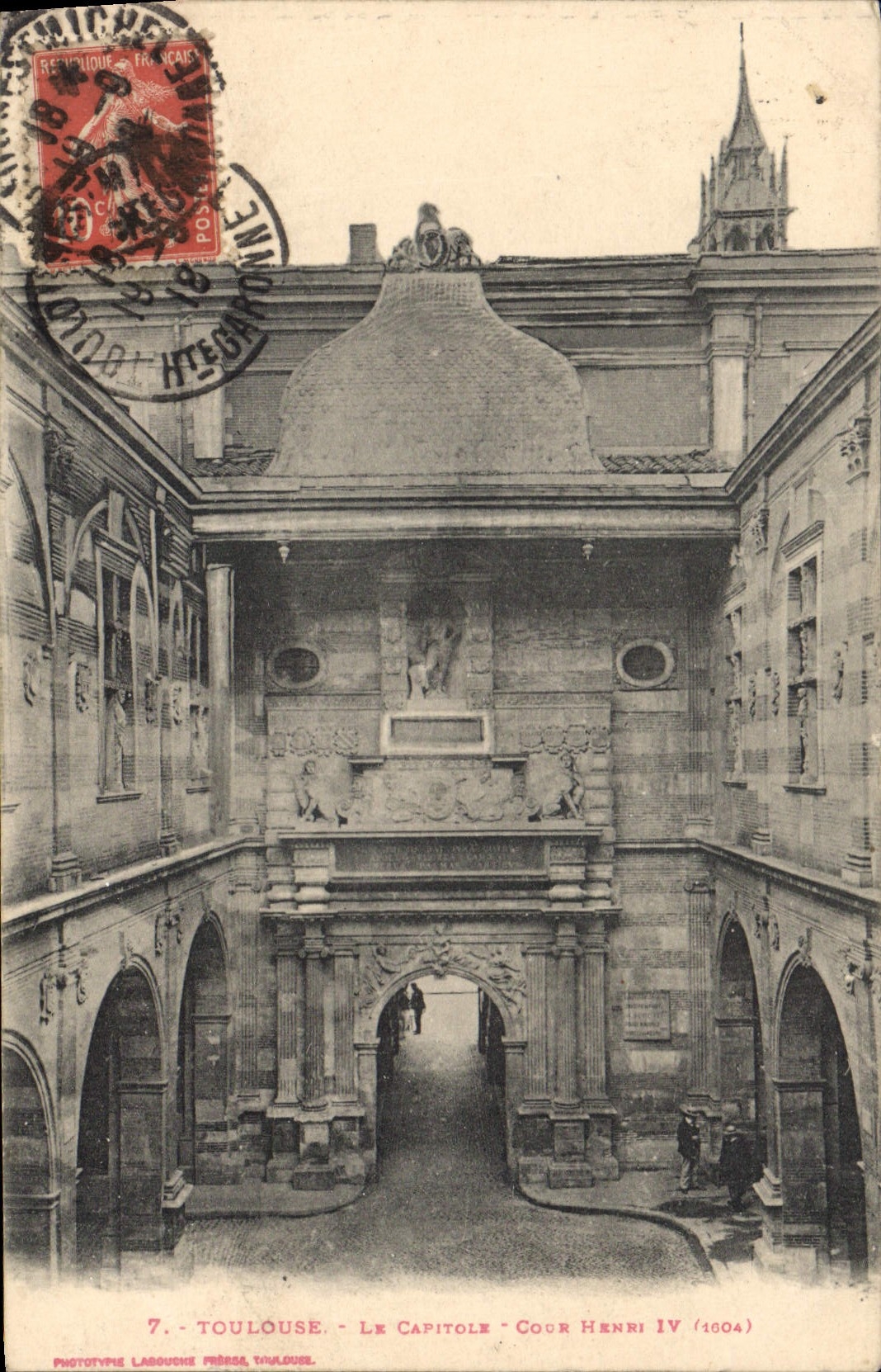 CPA Toulouse La Capitole Cour Henri IV