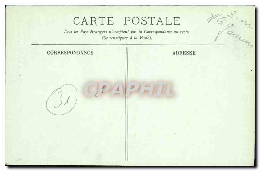 Toulouse — Das Hotel Bernuy 17. Jahrhundert — Die Turm — LL — Rückseite