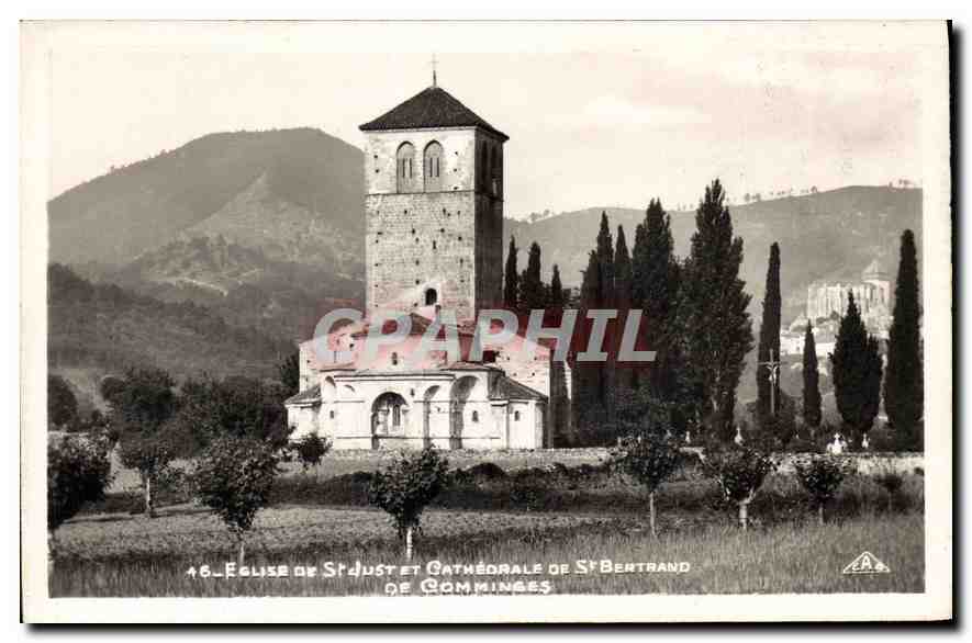 CPA Eglise of Saint Just et Cathedrale de St Bertrand de Comminges 