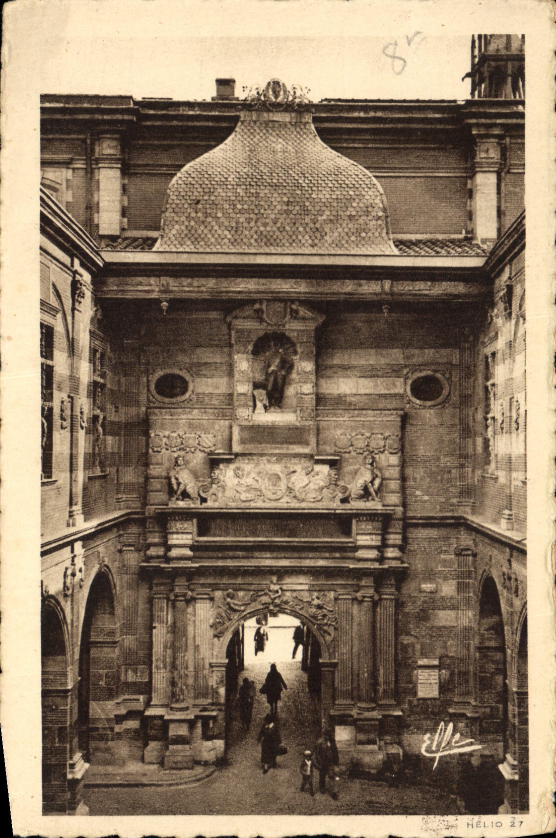 CPA Toulouse Le Capitole Cour Henri 