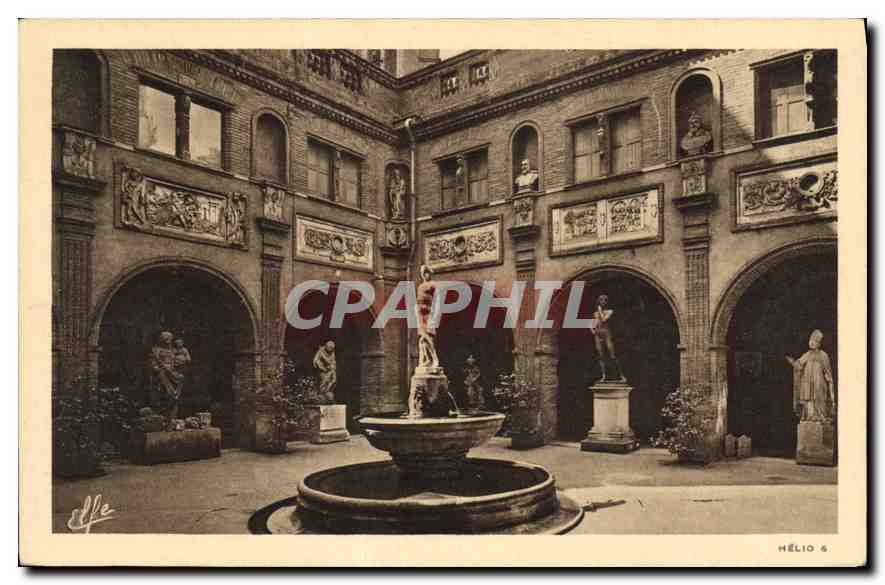 CPA Toulouse Musee Petit Cloitre Cour Renaissance Restauree 