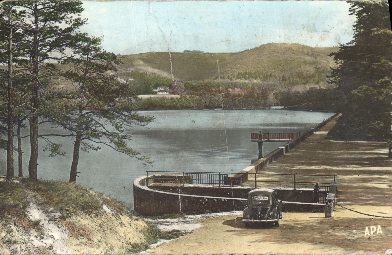 Bassin de San Ferreol — Digue — APA