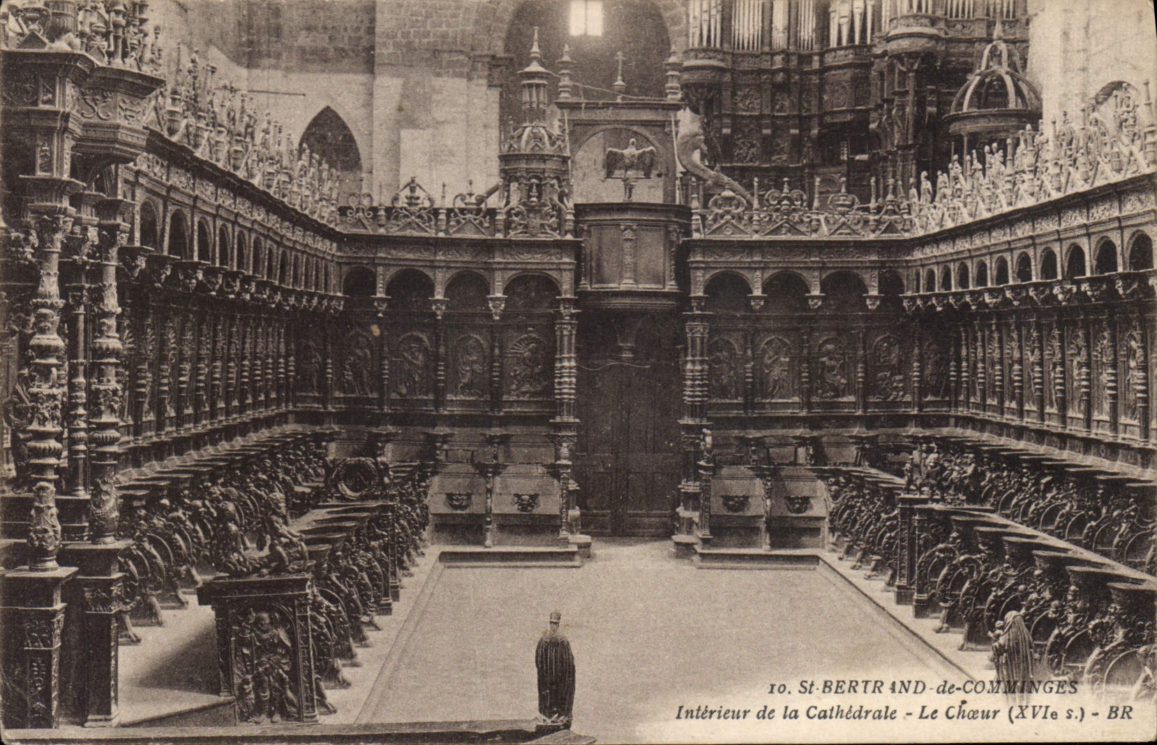 Intérieur de la Cathédrale - Le Chœur (XVIe s.) - St-Bertrand-de-Comminges
