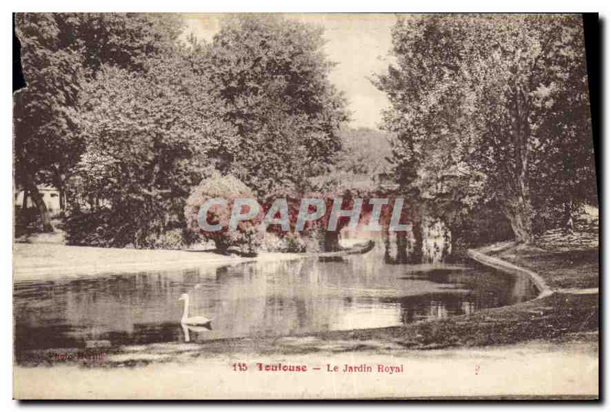 CPA Toulouse Le Jardin Royal 