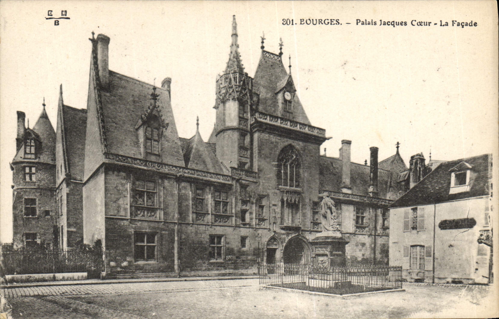 Bourges - Palais Jacques Cœur - La Façade