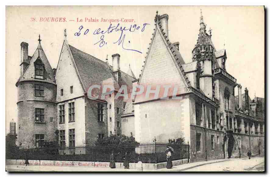 CPA Bourges Le Palais Jacques Coeur 