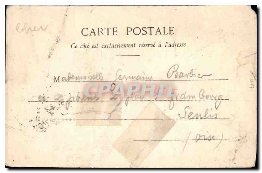 CPA Eglise de St Amand — Reverso