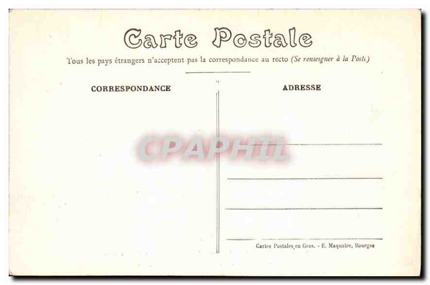 CPA La Celle Cher Ancienne Abbaye de Noirlac Cloitre Est et entree de la salle du chapitre — Verso