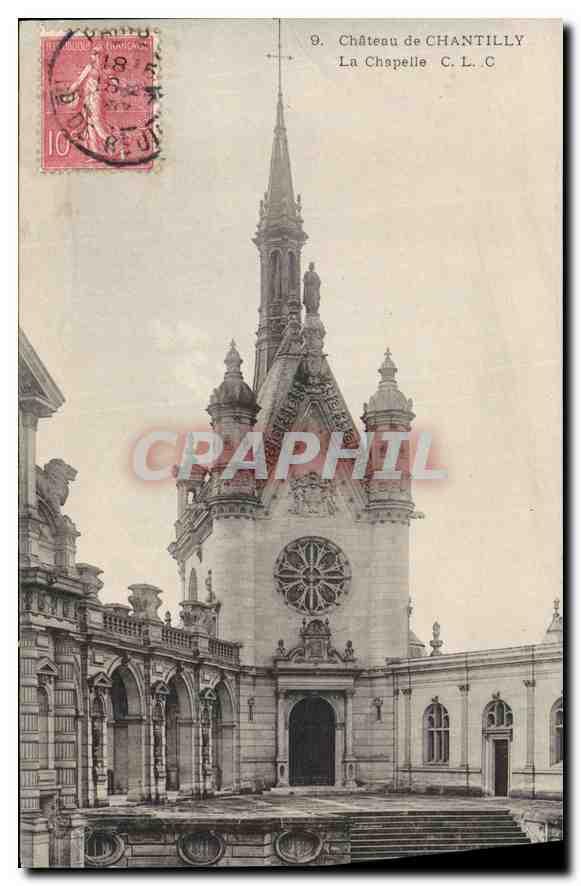 CPA Chateau de Chantilly La Chapelle 