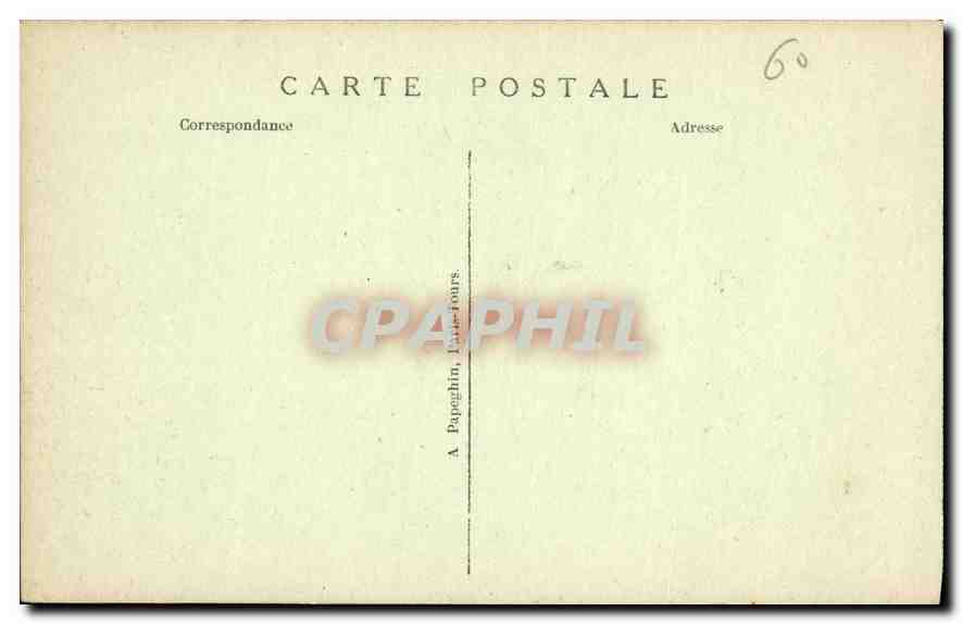 Château de Chantilly — L'Entrée — A.P. — Rückseite