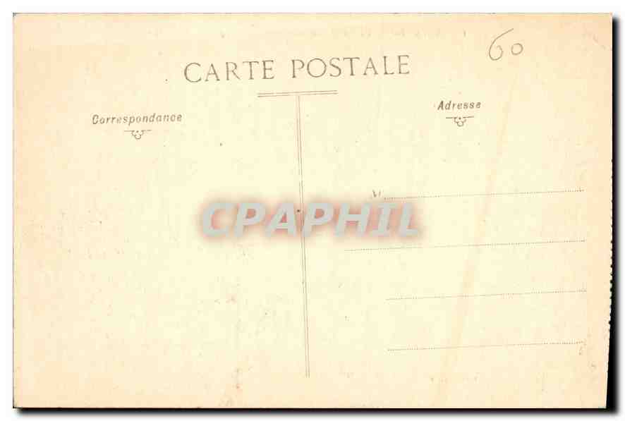 PierreFonds — Le Château — Entrée principale — Denis, édit. — Verso