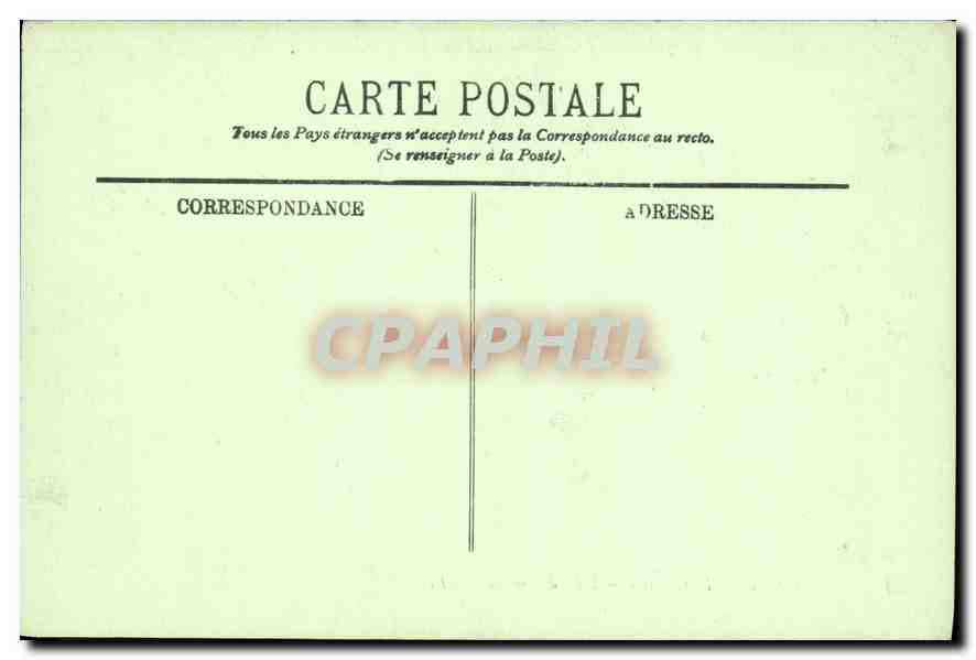 CPA Chantilly Le Chateau L'llle d'Amour  — Verso
