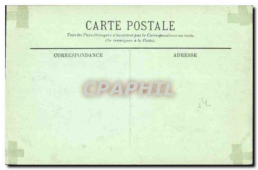 CPA Amboise Place du Chateau et la Chapelle  — Rückseite