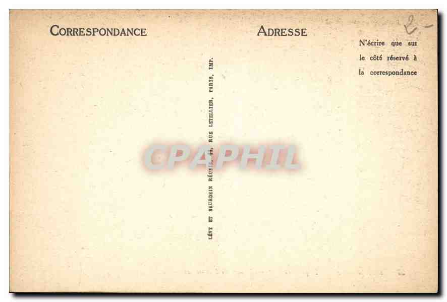 CPA Langeais Tapisserie Creation del'Homme  — Verso