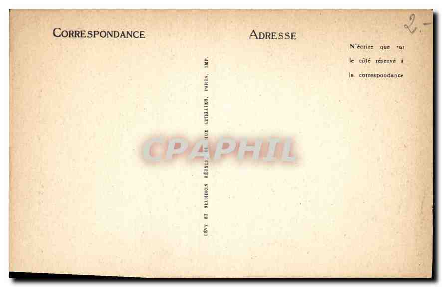 CPA Langeais Tapisserie Tentation  — Rückseite